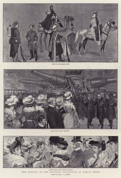 The Opening of the Military Exhibition at Earl